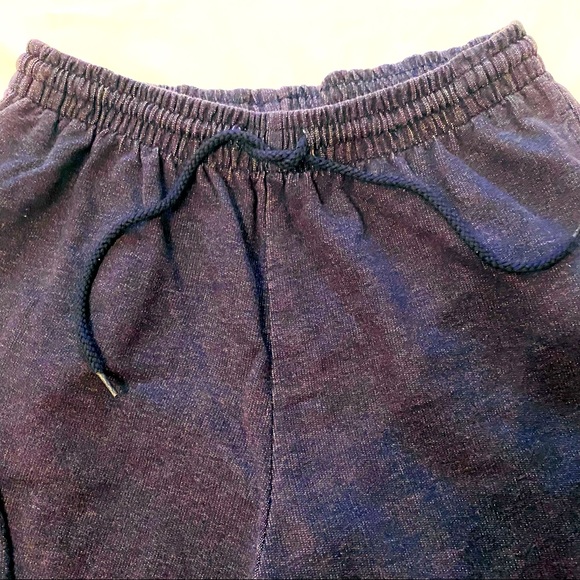 Pacific Cove Women's Drawstring active jog Waist Pants 100% Cotton Blue Size L - Picture 2 of 10